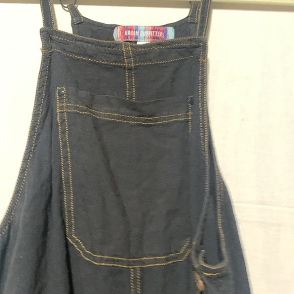 Urban Outfitters Dark Gray Shorts Overalls Romper - Picture 2 of 6
